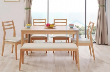 BÀN GHẾ ĂN GỖ X HOME HÀ NỘI SÀI GÒN HỒ CHÍ MINH XHOME3347
