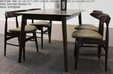 BÀN GHẾ ĂN GỖ X HOME HÀ NỘI SÀI GÒN HỒ CHÍ MINH XHOME4414