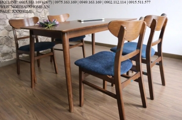 BÀN GHẾ ĂN GỖ X HOME HÀ NỘI SÀI GÒN HỒ CHÍ MINH XHOME4419
