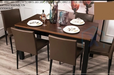 BÀN GHẾ ĂN GỖ X HOME HÀ NỘI SÀI GÒN HỒ CHÍ MINH XHOME4430