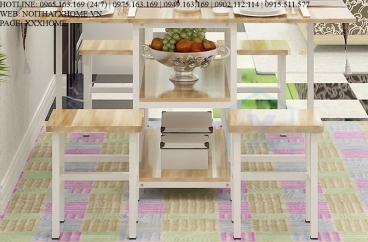 BÀN GHẾ ĂN GỖ X HOME HÀ NỘI SÀI GÒN HỒ CHÍ MINH XHOME4442