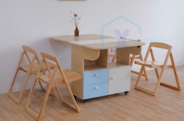 BÀN ĂN THÔNG MINH GẤP GỌN X HOME HÀ NỘI ĐẸP XHOME3301
