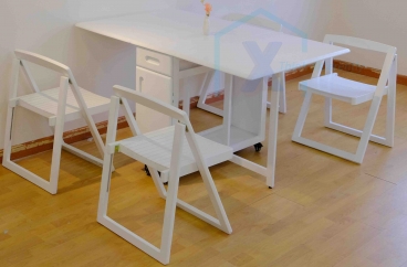 BÀN ĂN THÔNG MINH GẤP GỌN X HOME HÀ NỘI ĐẸP XHOME3311