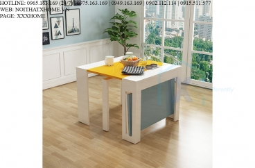 Bàn ăn thông minh kéo dài 3 màu nhập khẩu X HOME Hà Nội XHOME6601