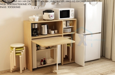 Tủ đồ kết hợp bàn ăn thông minh X HOME Hà Nội XHOME6607