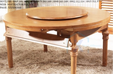 BÀN ĂN THÔNG MINH XOAY TRÒN NHẬP KHẨU  X HOME Hà Nội XHOME1111