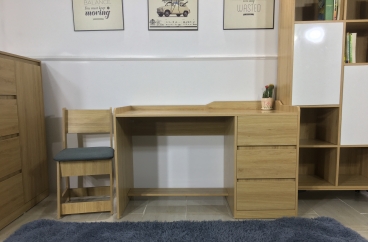 BÀN GHẾ HỌC SINH X HOME ĐƠN KHÔNG GIÁ SÁCH BH6813