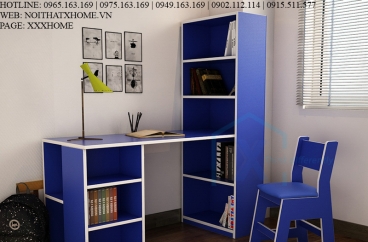 BÀN GHẾ HỌC SINH X HOME LIỀN GIÁ SÁCH TIỆN LỢI BH6816