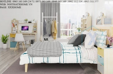 BÀN LÀM VIỆC GỖ X HOME Hà Nội Sài Gòn Hồ Chí Minh XHOME1104