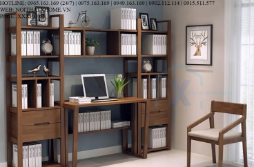 BÀN LÀM VIỆC GỖ X HOME Hà Nội Sài Gòn Hồ Chí Minh XHOME1107