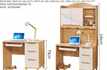 BÀN LÀM VIỆC GỖ X HOME Hà Nội Sài Gòn Hồ Chí Minh XHOME1139