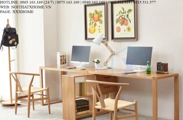 BÀN LÀM VIỆC GỖ X HOME Hà Nội Sài Gòn Hồ Chí Minh XHOME1146