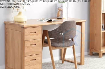BÀN LÀM VIỆC GỖ X HOME Hà Nội Sài Gòn Hồ Chí Minh XHOME1147