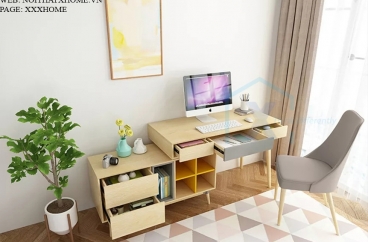BÀN LÀM VIỆC GỖ X HOME Hà Nội Sài Gòn Hồ Chí Minh XHOME2203