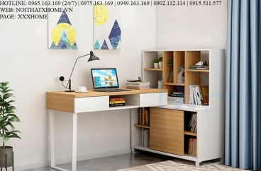 BÀN LÀM VIỆC GỖ X HOME Hà Nội Sài Gòn Hồ Chí Minh XHOME2216