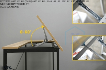BÀN LÀM VIỆC GỖ X HOME Hà Nội Sài Gòn Hồ Chí Minh XHOME2220