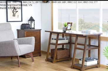 BÀN LÀM VIỆC GỖ X HOME Hà Nội Sài Gòn Hồ Chí Minh XHOME3310