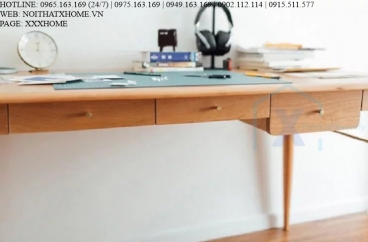BÀN LÀM VIỆC GỖ X HOME Hà Nội Sài Gòn Hồ Chí Minh XHOME3325