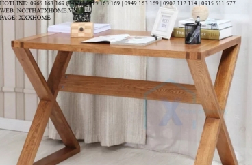 BÀN LÀM VIỆC GỖ X HOME Hà Nội Sài Gòn Hồ Chí Minh XHOME3336
