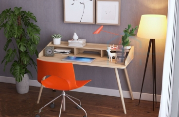 BÀN LÀM VIỆC KẾT HỢP VỚI KỆ SÁCH X HOME Hà Nội XHOME1103