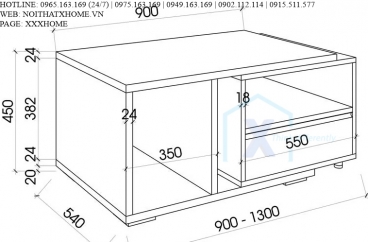 BÀN SOFA BÀN TRÀ GỖ X HOME HÀ NỘI SÀI GÒN HỒ CHÍ MINH XHOME4417