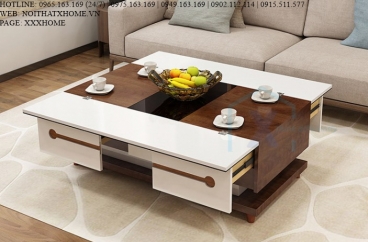 BÀN TRÀ THÔNG MINH ĐIỀU KHIỂN CÓ BẾP TỪ CAO CẤP X HOME Hà Nội XHOME1305