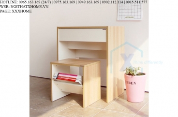 Bộ bàn phấn thông minh gương lật X HOME Hà Nội XHOME6604