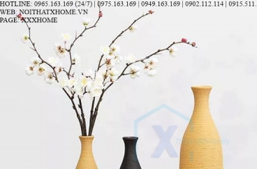 BÌNH LỌ HOA TRANG TRÍ X HOME HÀ NỘI SÀI GÒN HỒ CHÍ MINH XHOME1137