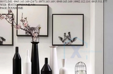 BÌNH LỌ HOA TRANG TRÍ X HOME HÀ NỘI SÀI GÒN HỒ CHÍ MINH XHOME2213