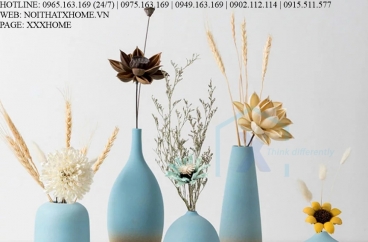 BÌNH LỌ HOA TRANG TRÍ X HOME HÀ NỘI SÀI GÒN HỒ CHÍ MINH XHOME2217
