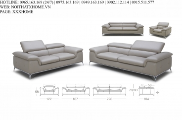 Bộ sofa Kuka - 1695# X HOME Hà Nội