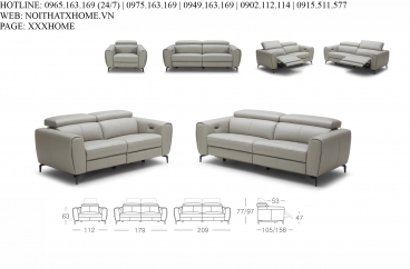 Bộ sofa Kuka 5321# X HOME Hà Nội