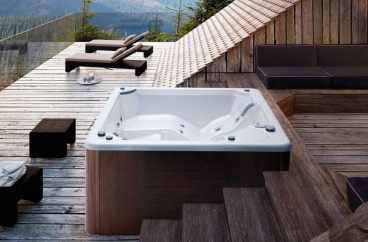 Bồn tắm massage Glass - Myspa 195 X HOME Hà Nội