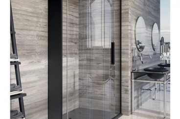 Cabin tắm massage Glass - Skin Round X HOME Hà Nội