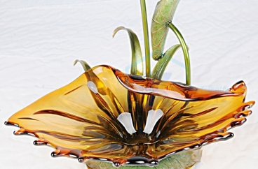 Decor bằng đồng X HOME Hà Nội Hồ Chí Minh Hoa sen VP-1472
