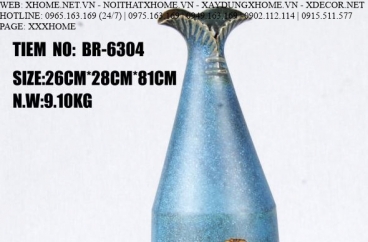 Decor bằng đồng X HOME Hà Nội Hồ Chí Minh Lọ hoa đồng trang trí BR-6304