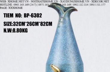 Decor bằng đồng X HOME Hà Nội Hồ Chí Minh Lọ hoa đồng trang trí BR-6302