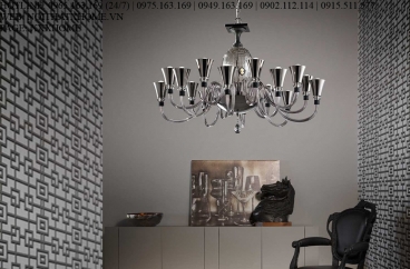 Đèn chùm Euroluce - Audrey L8+8 X HOME Hà Nội