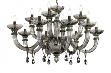 Đèn chùm Euroluce - Dahlia L8+4 X HOME Hà Nội