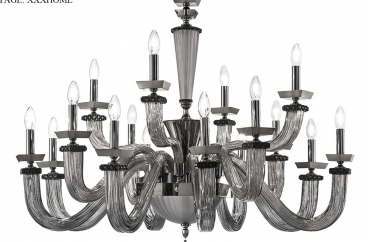 Đèn chùm Euroluce - Desiderio L8+4+4 X HOME Hà Nội