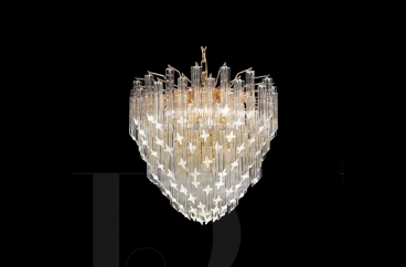 Đèn chùm Novaresi - 10005/55SQ/ Gold X HOME Hà Nội