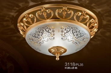 Đèn trần FBAI - 3118/PL35 X HOME Hà Nội