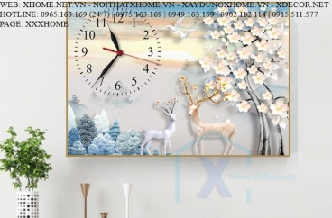 ĐỒNG HỒ TREO TƯỜNG X HOME SÀI GÒN HỒ CHÍ MINH HÀ NỘI XHOME3615