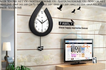 ĐỒNG HỒ TREO TƯỜNG X HOME SÀI GÒN HỒ CHÍ MINH HÀ NỘI XHOME3620