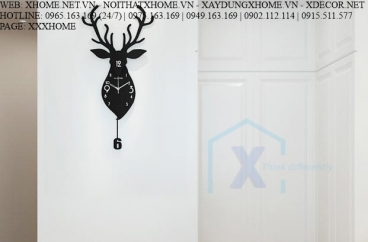 ĐỒNG HỒ TREO TƯỜNG X HOME SÀI GÒN HỒ CHÍ MINH HÀ NỘI XHOME3622