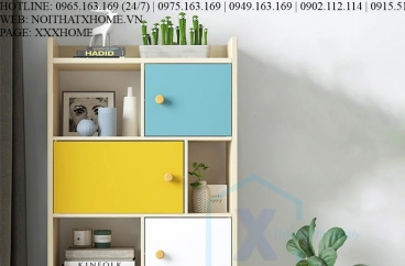 GIÁ SÁCH TỦ SÁCH GỖ X HOME Hà Nội Sài Gòn Hồ Chí Minh XHOME1108