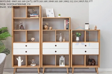 GIÁ SÁCH TỦ SÁCH GỖ X HOME Hà Nội Sài Gòn Hồ Chí Minh XHOME1111