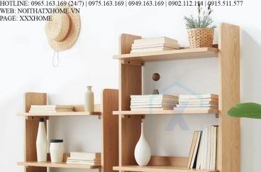 GIÁ SÁCH TỦ SÁCH GỖ X HOME Hà Nội Sài Gòn Hồ Chí Minh XHOME1112