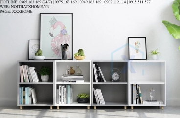 GIÁ SÁCH TỦ SÁCH GỖ X HOME Hà Nội Sài Gòn Hồ Chí Minh XHOME1115