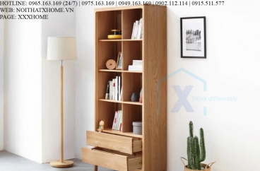 GIÁ SÁCH TỦ SÁCH GỖ X HOME Hà Nội Sài Gòn Hồ Chí Minh XHOME1121